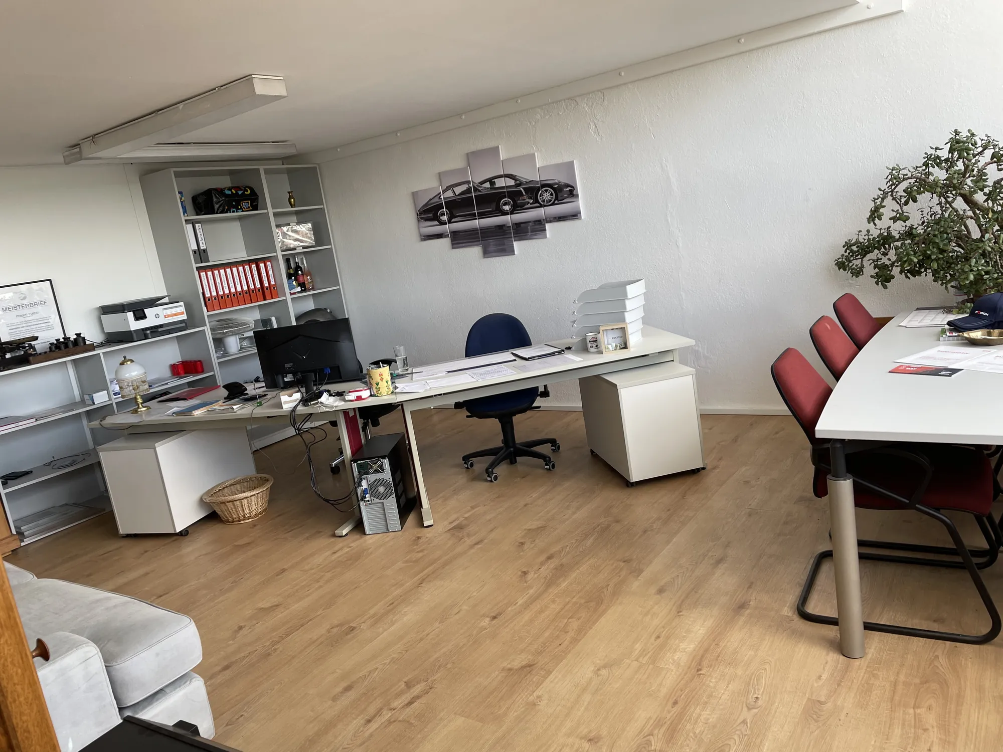 Büro von Oldtimer Fuchs